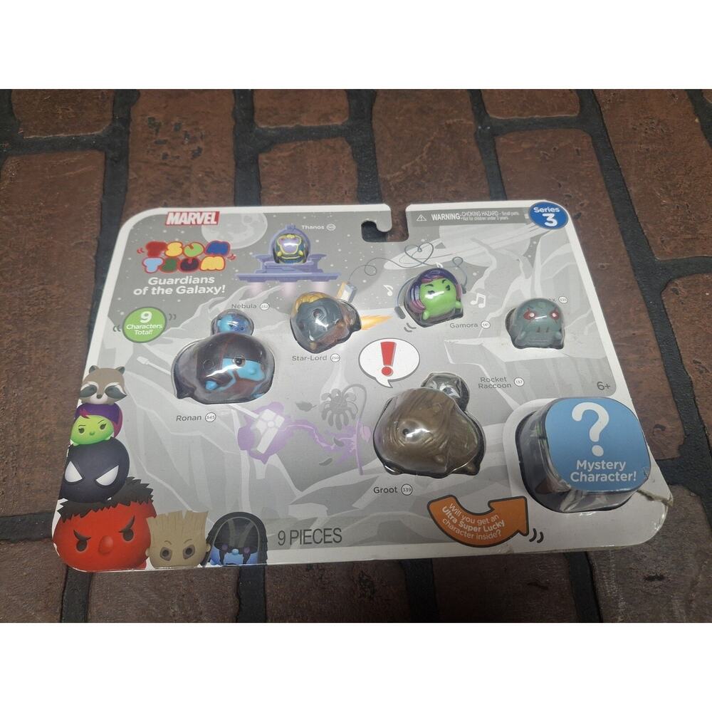 Marvel TSUM TSUM Guardians of Galaxy Series 3 - 9 pieces No Mystery Figure